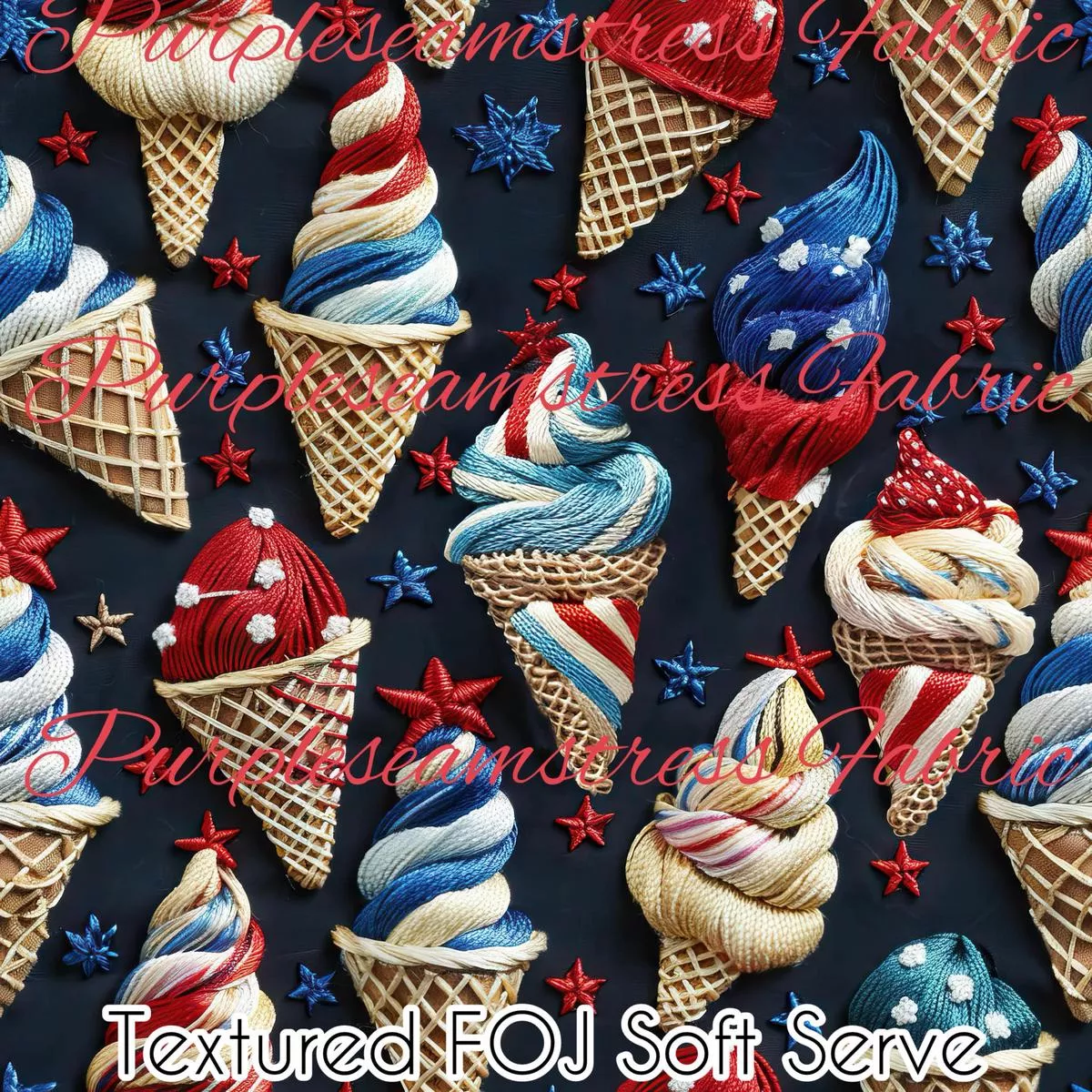 Textured FOJ Soft ServeFabric