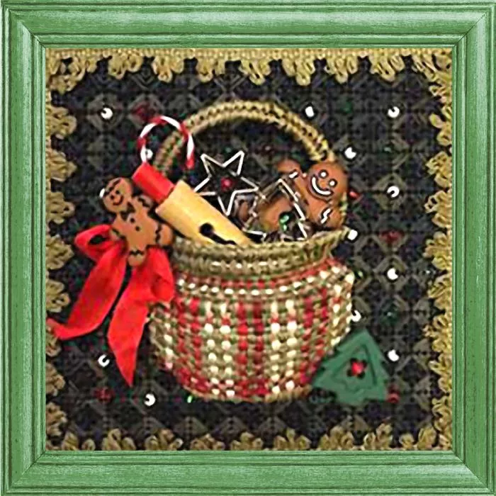 Tiny Christmas Baking Basket
