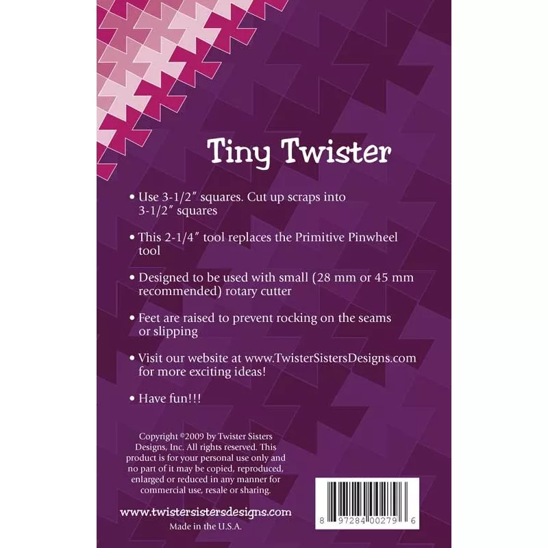Tiny Twister Tool – by Twister Sisters Designs – TINY