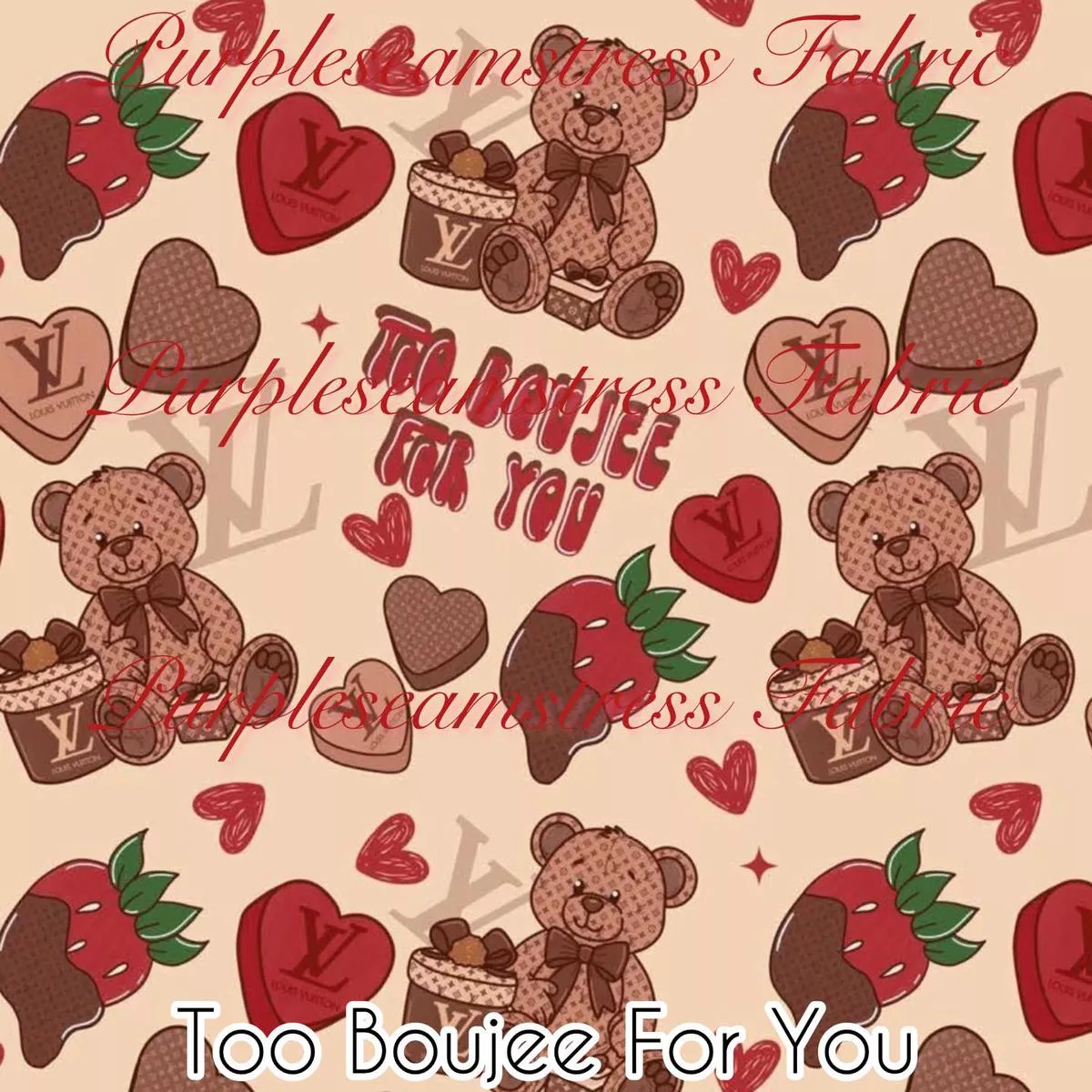 Too Boujee For YouFabric