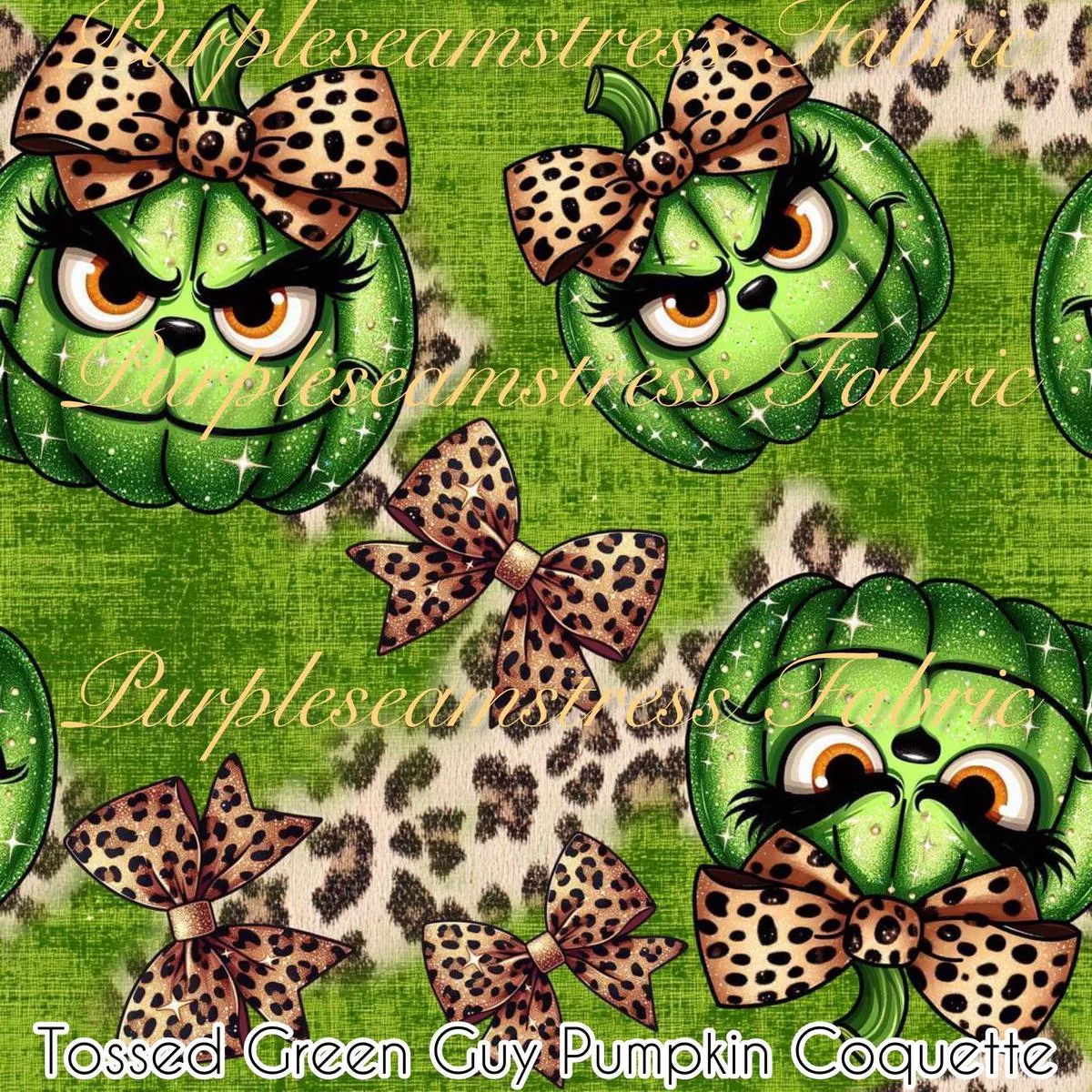 Tossed Green Guy Pumpkin Coquette …