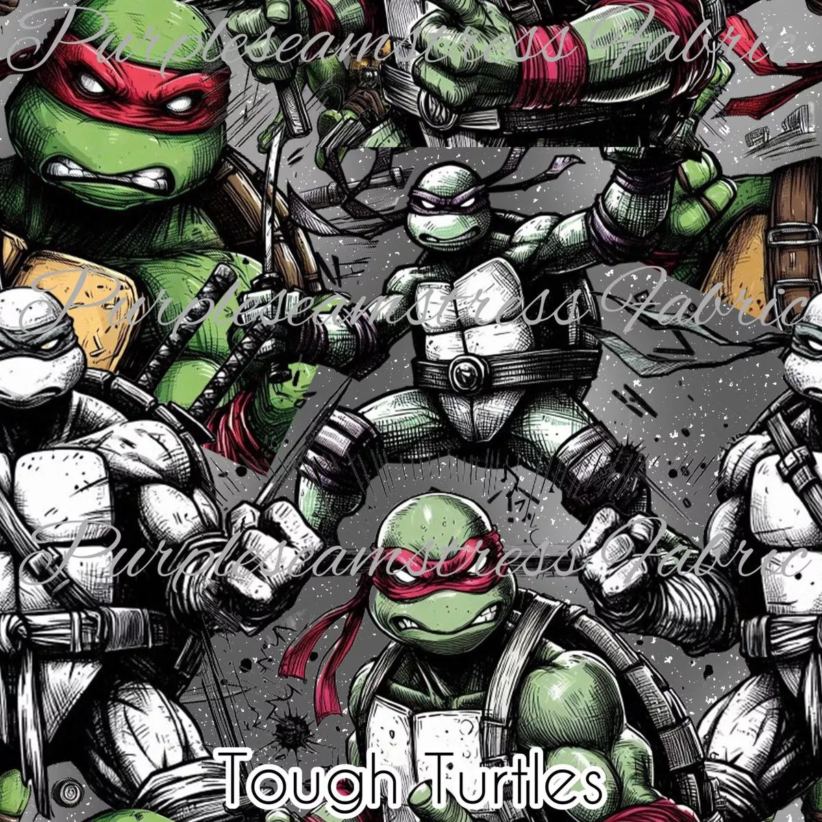 Tough TurtlesFabric