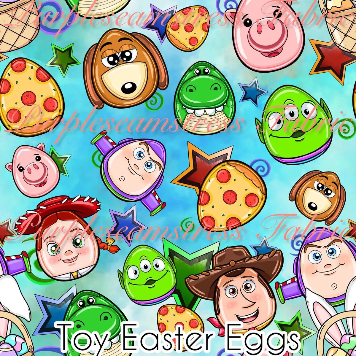 Toy Easter EggsFabric