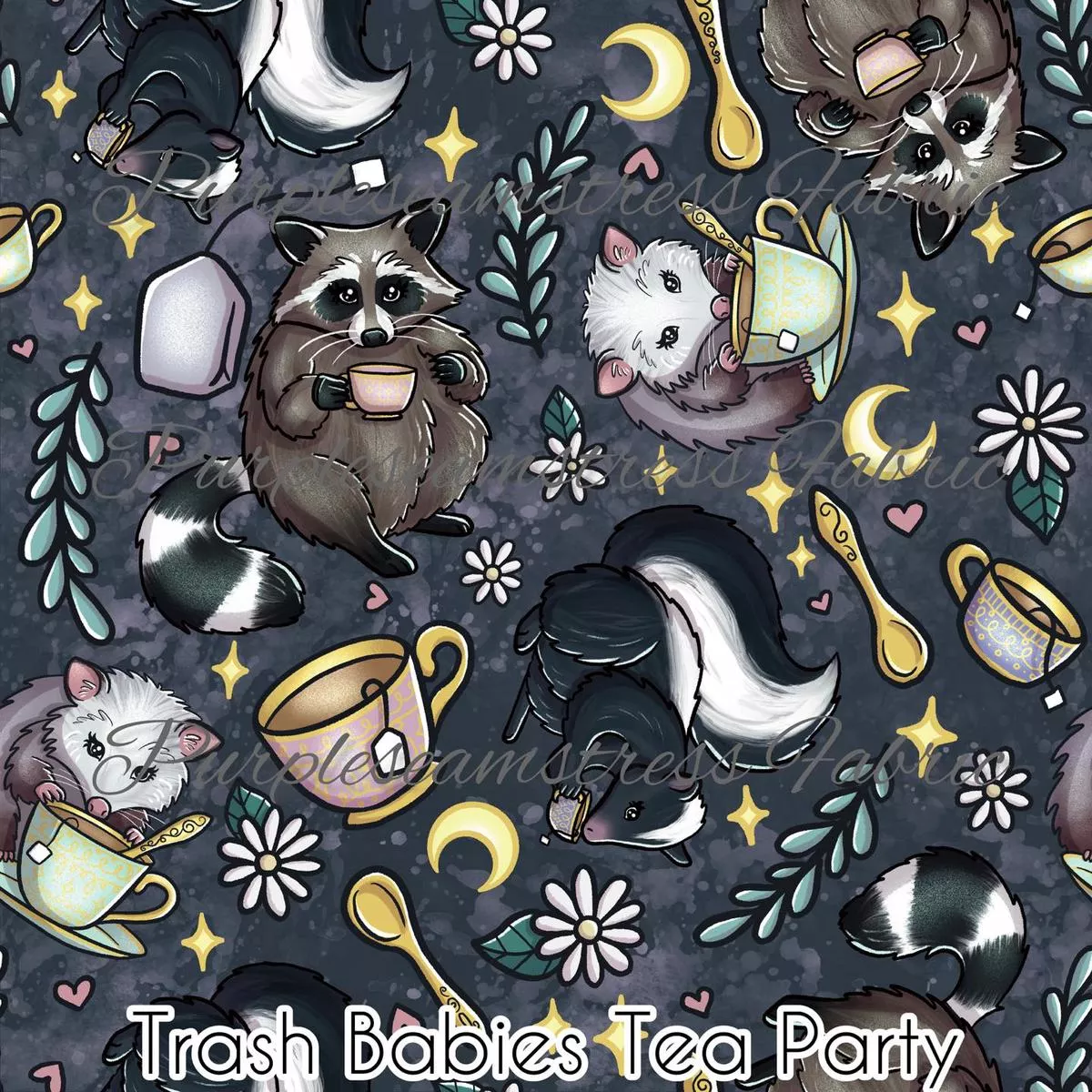 Trash Babies Tea PartyFabric