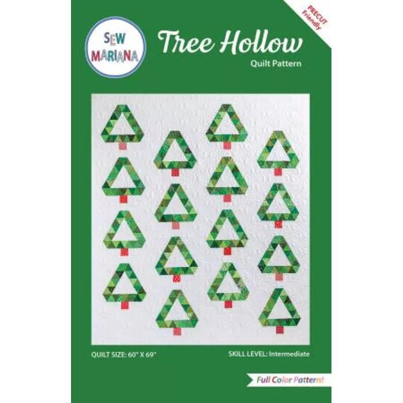 Tree Hollow Quilt Pattern by Sew Mariana