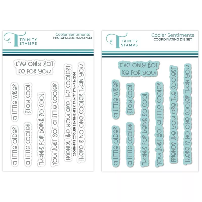 Trinity Stamps Cooler Stamps and Dies Bundle