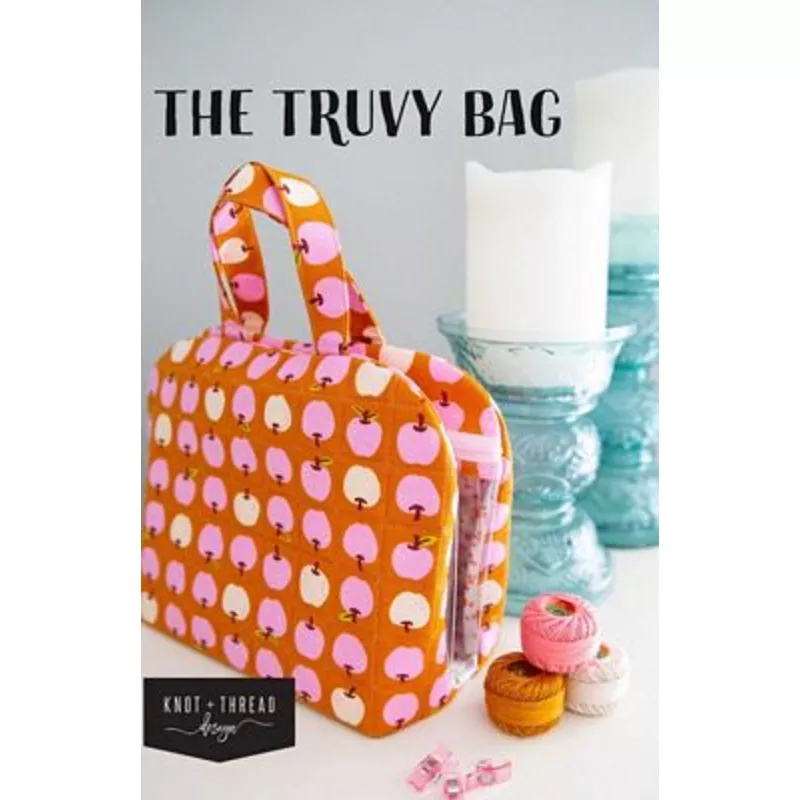 Truvy Bag Pattern by Knot + Thread | Organizer Sewing Pattern