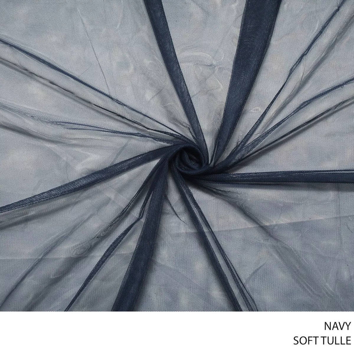 Tulle Soft Fabric 150cm Navy