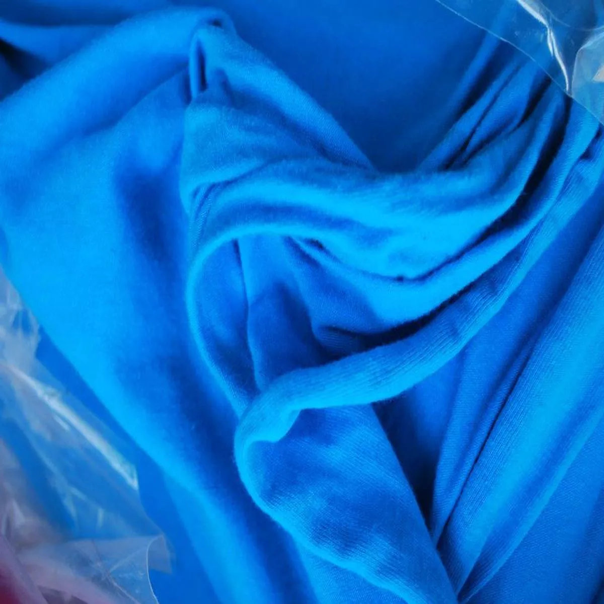 turquoise Cotton LycraFabric