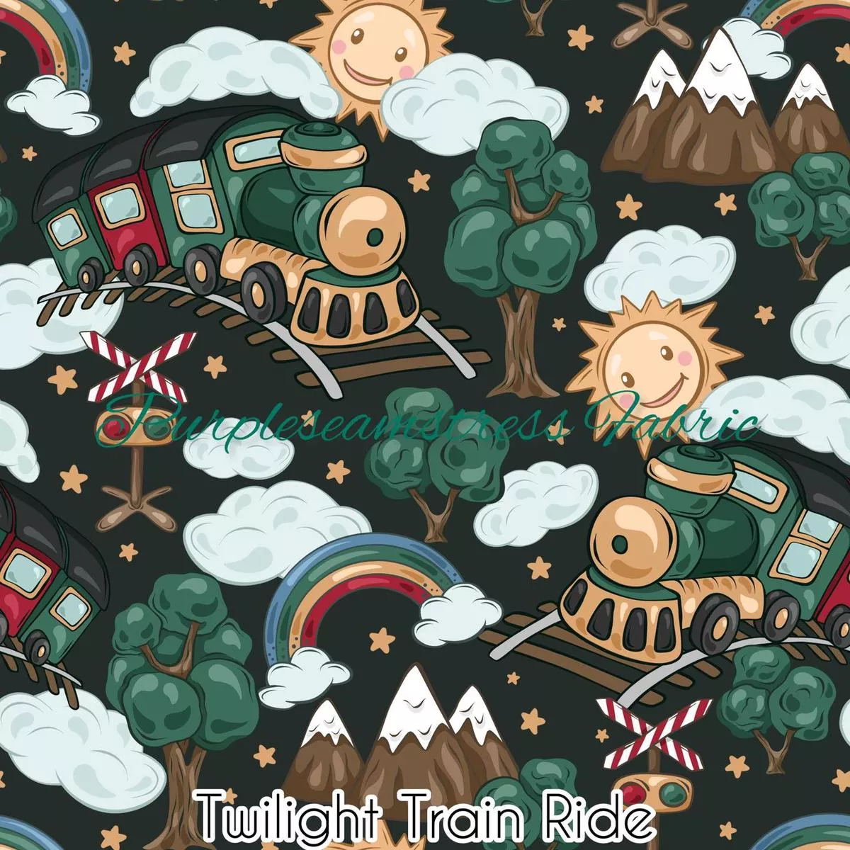 Twilight Train RideFabric
