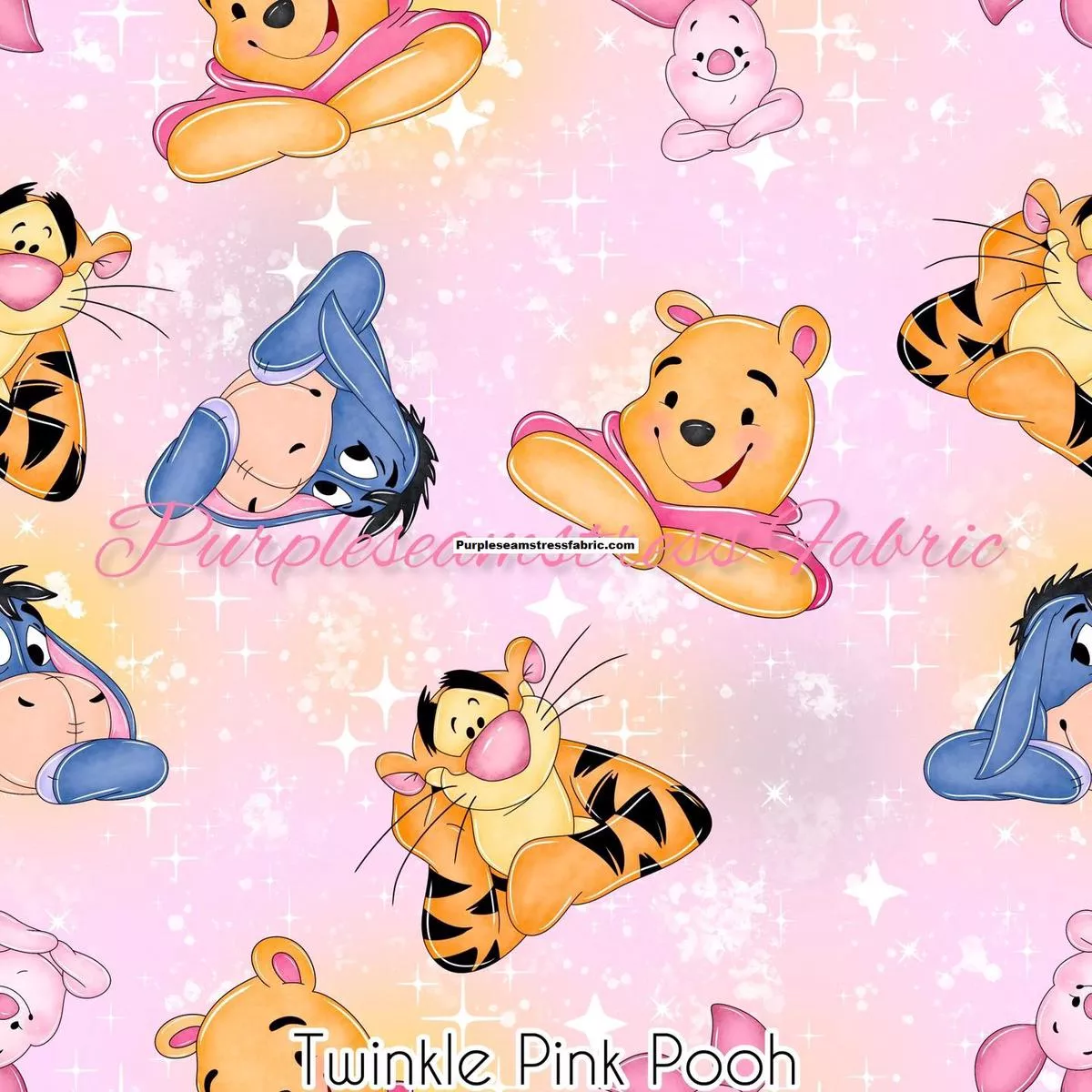 Twinkle Pink PoohFabric