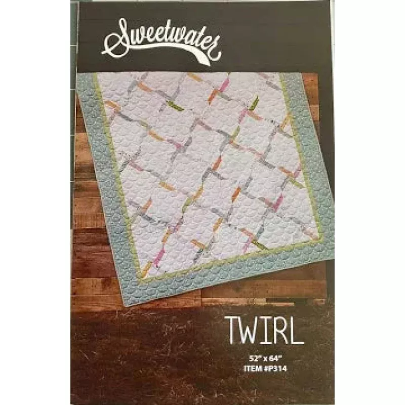 Twirl 52×64 Quilt Kit