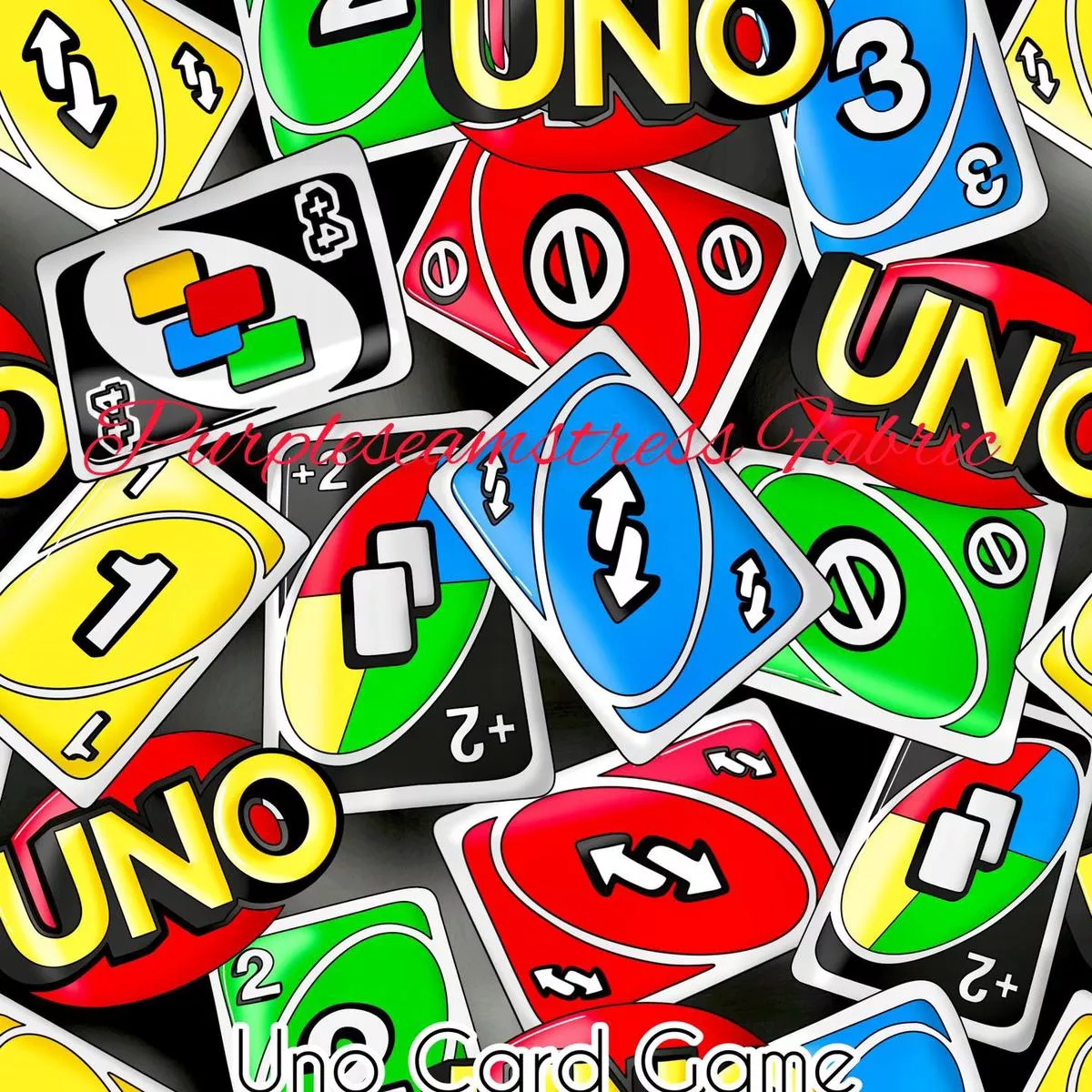 Uno Card GameFabric
