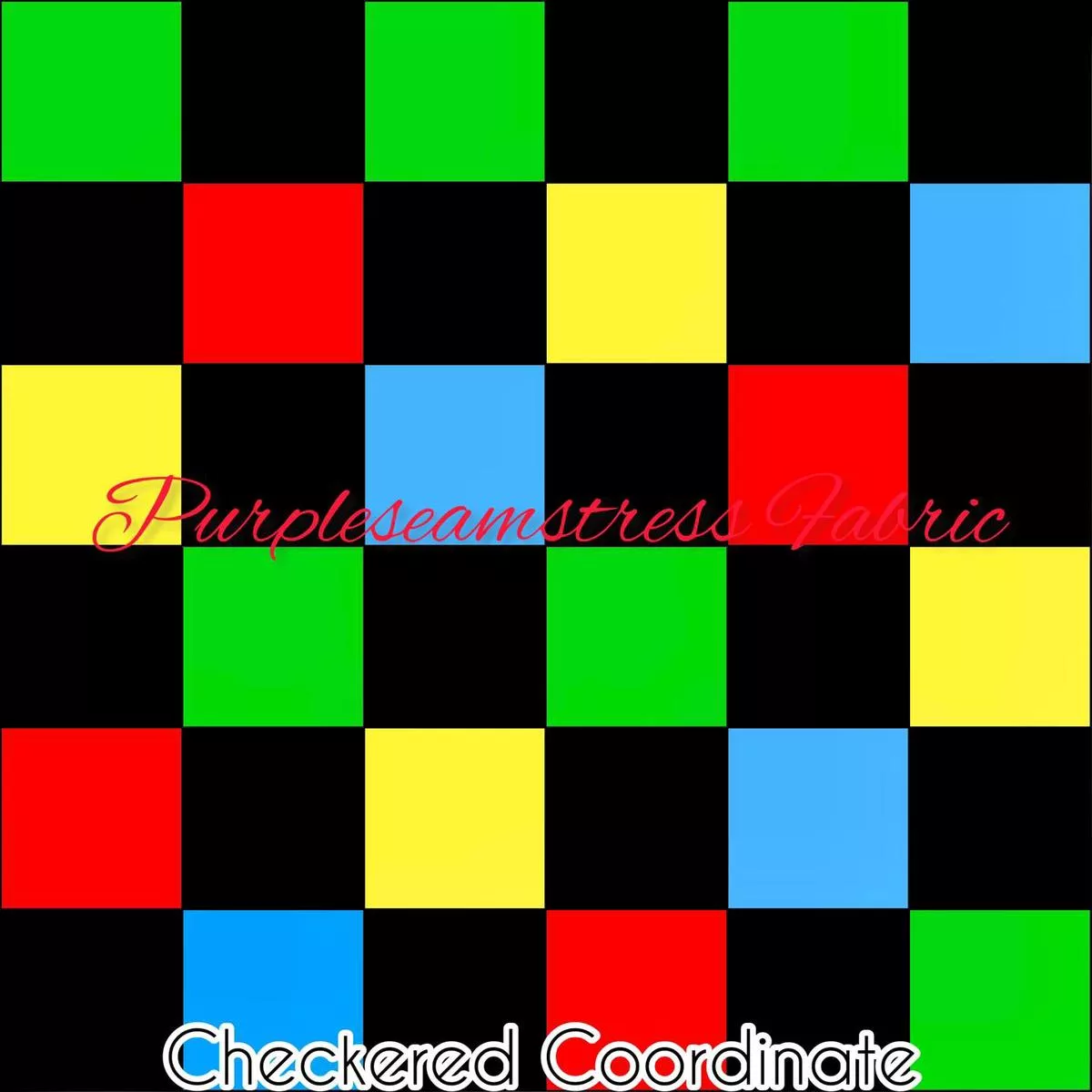Uno Checkered CoordinateFabric