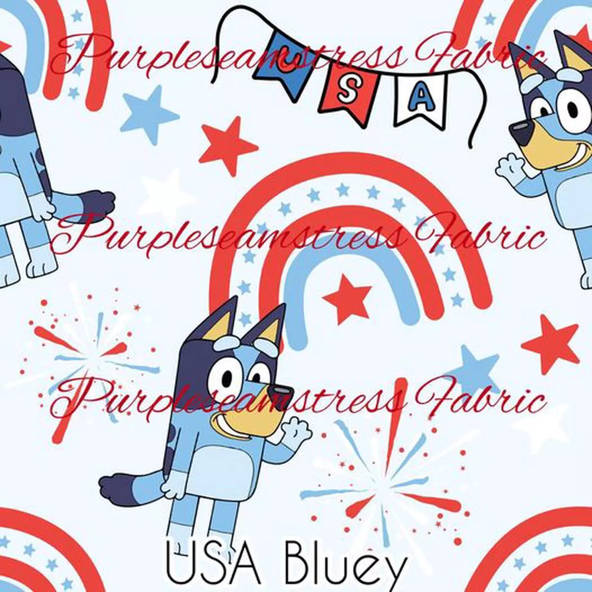 USA BlueyFabric