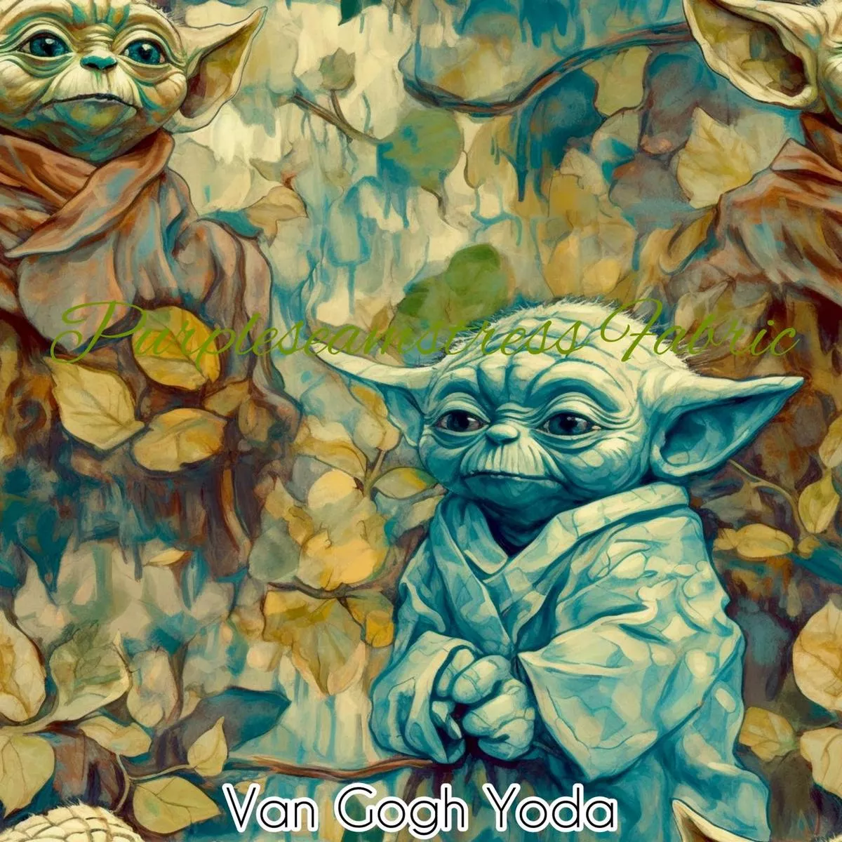 Van Gogh YodaFabric