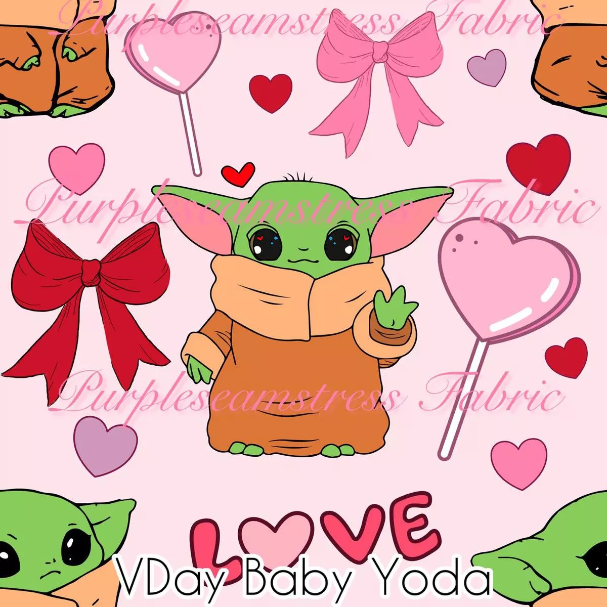 Vday Baby YodaFabric