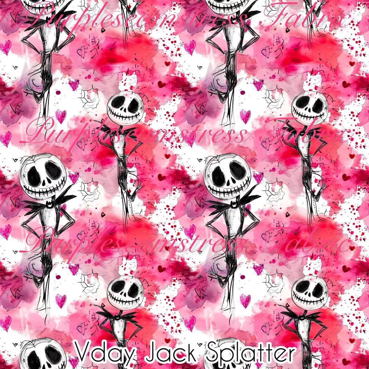 Vday Jack SplatterFabric