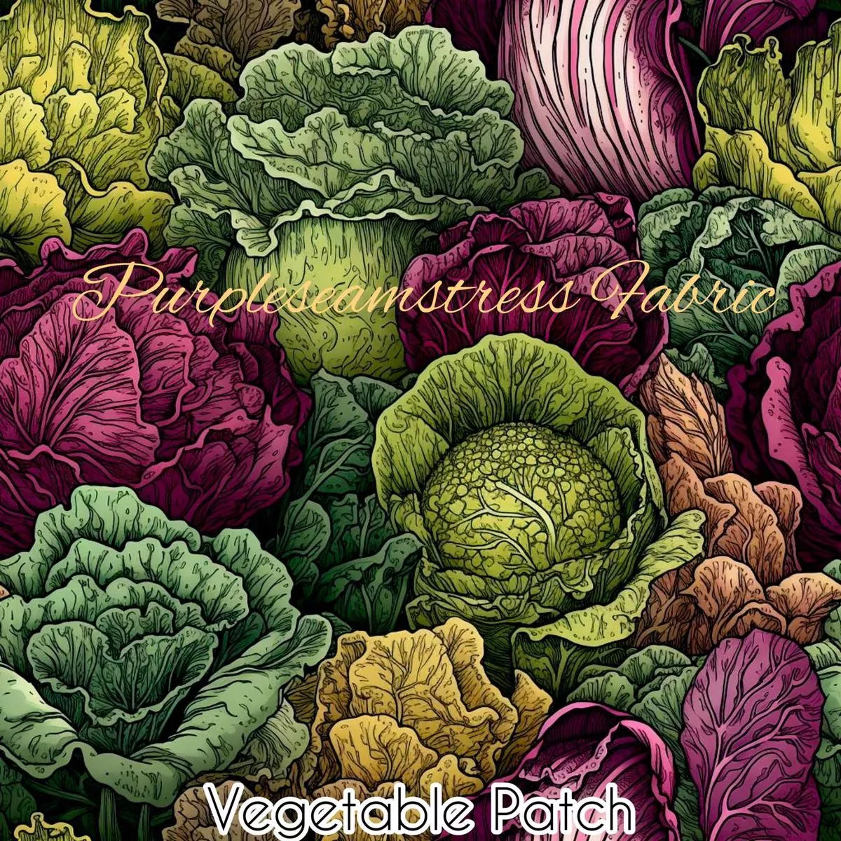 Vegetable PatchFabric