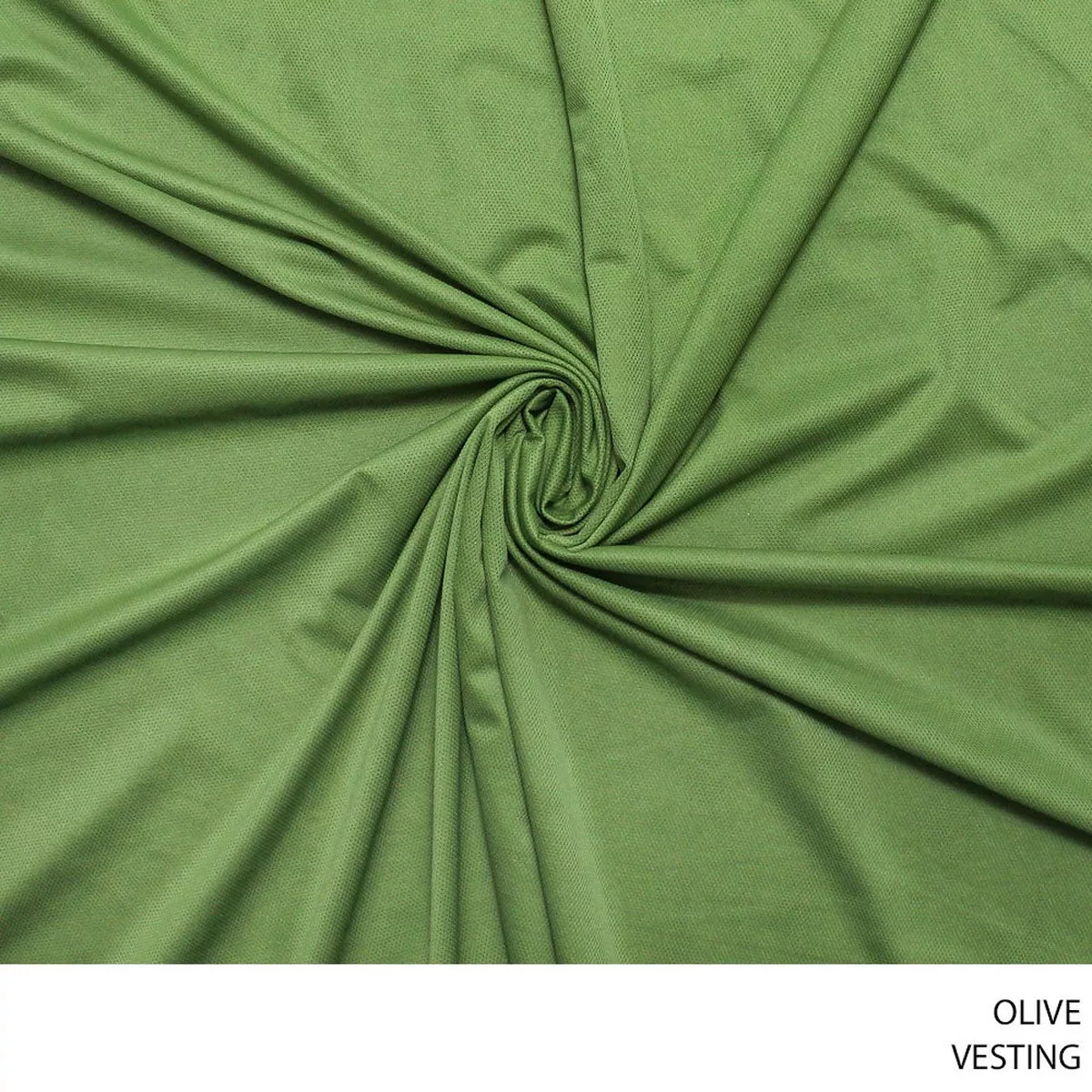 VESTING FABRIC OLIVE ROLL ROLL 001