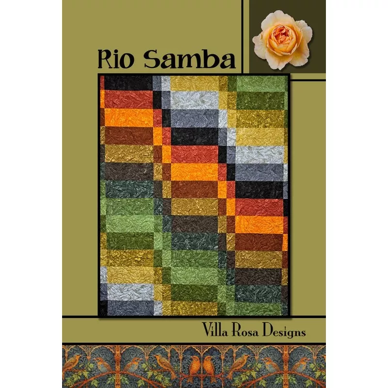 Villa Rosa Designs // Rio Samba Quilt Pattern