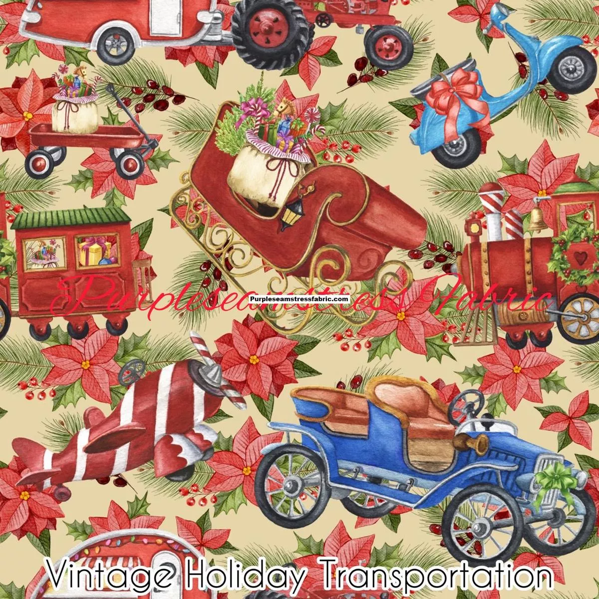 Vintage Holiday TransportationF…