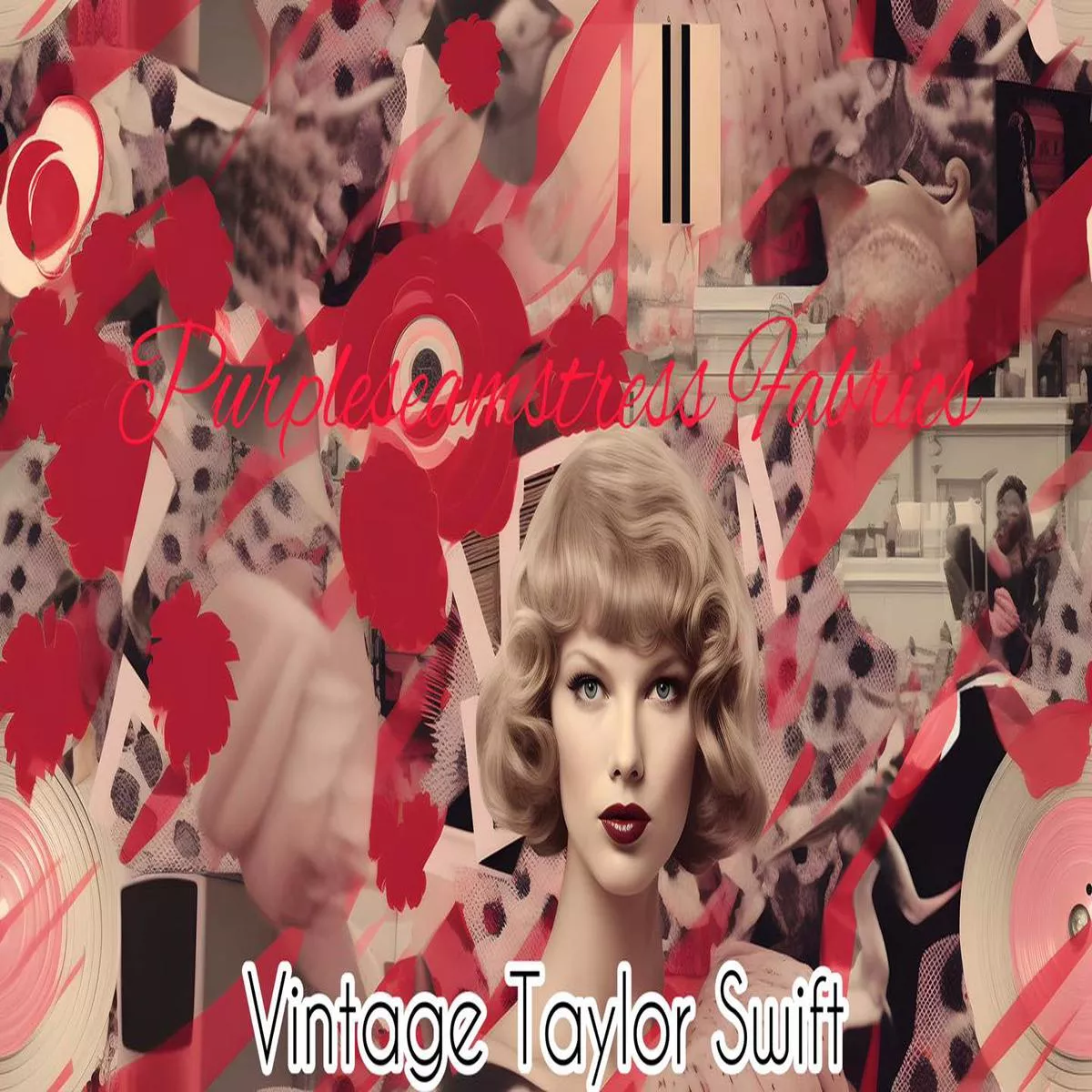 Vintage Taylor SwiftFabric