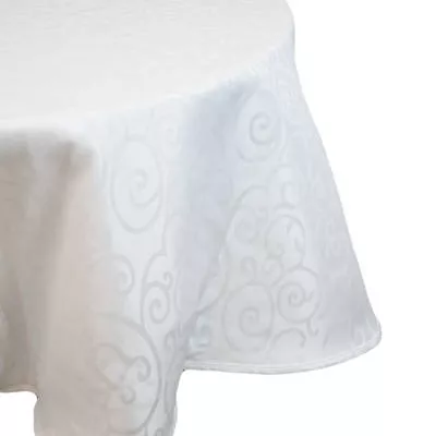 VOLUTE TABLECLOTH 72″ ROUND