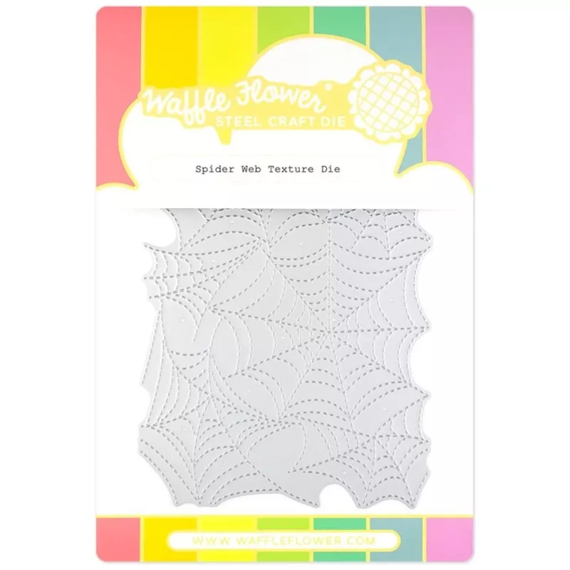 Waffle Flower Spider Web Texture Die 421838