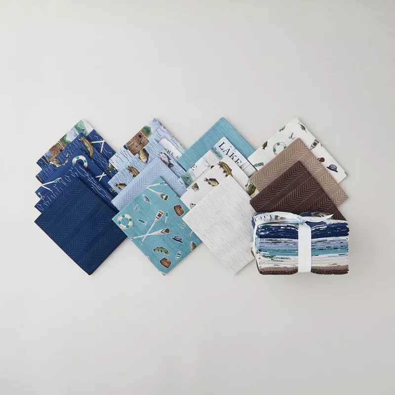 Wake at the Lake Fat Quarter Bundle