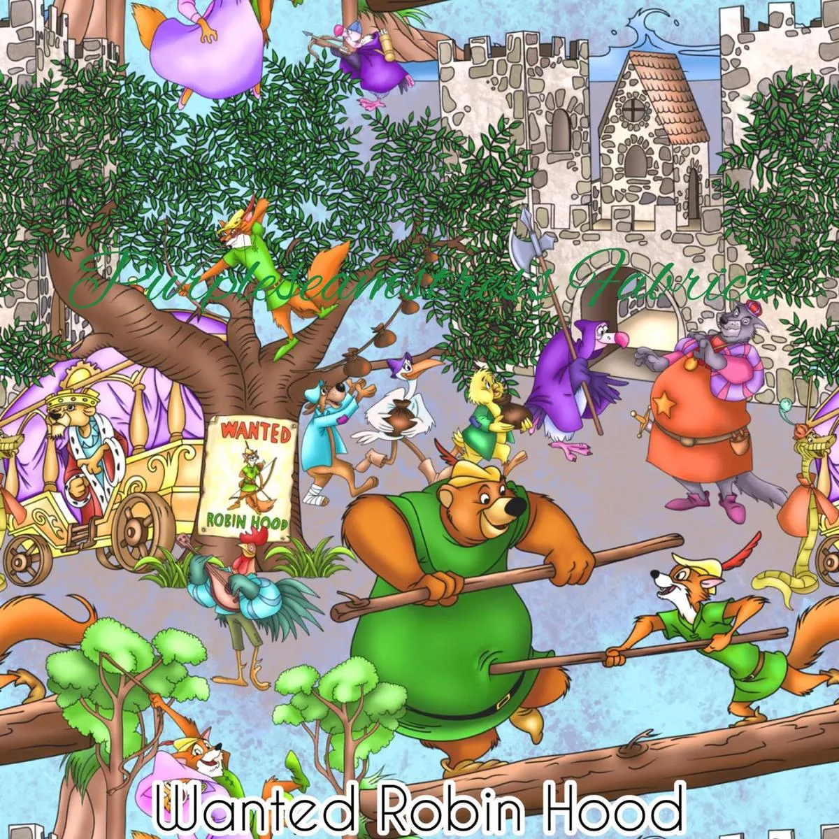 Wanted Robin HoodFabric
