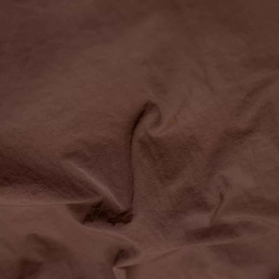 Water Resistant Nylon Taslan – Brownie
