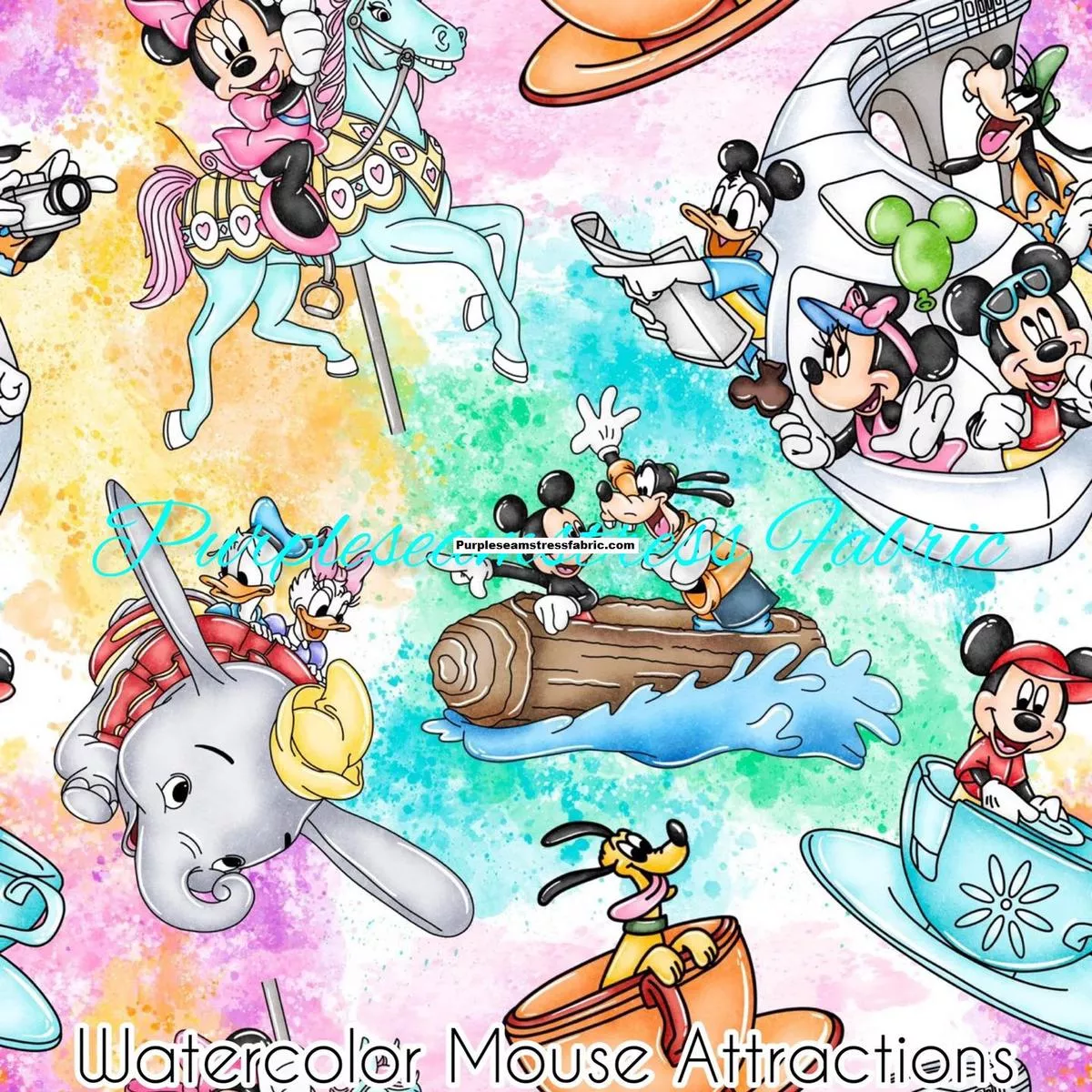 Watercolor Mouse AttractionsFab…