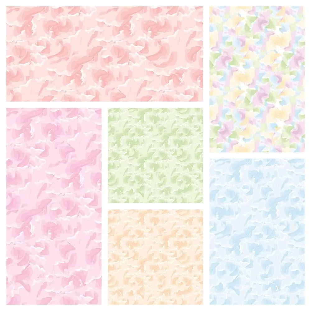 Watercolor Texture Fabric Collection – 1/2 Yard Bundle