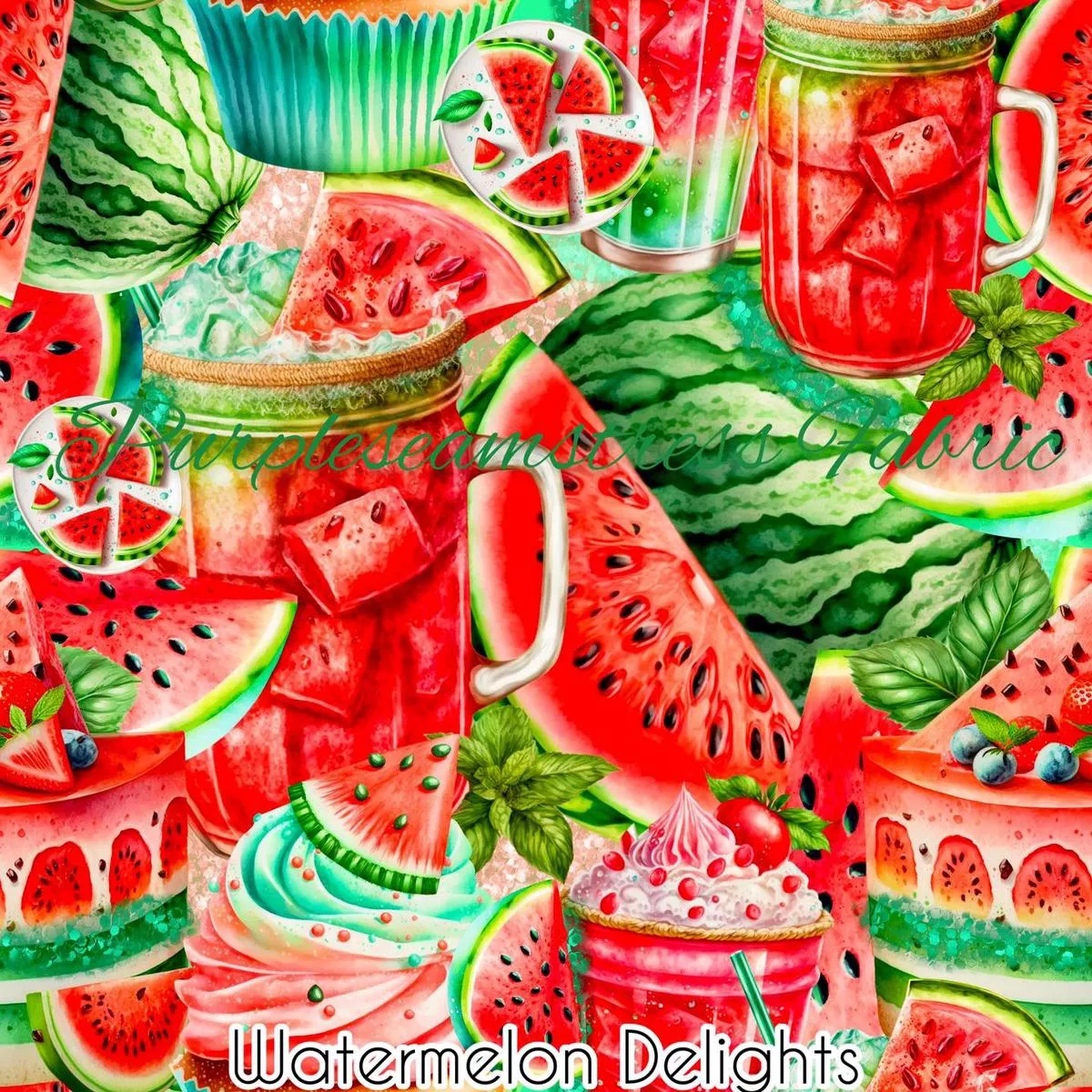 Watermelon DelightsFabric