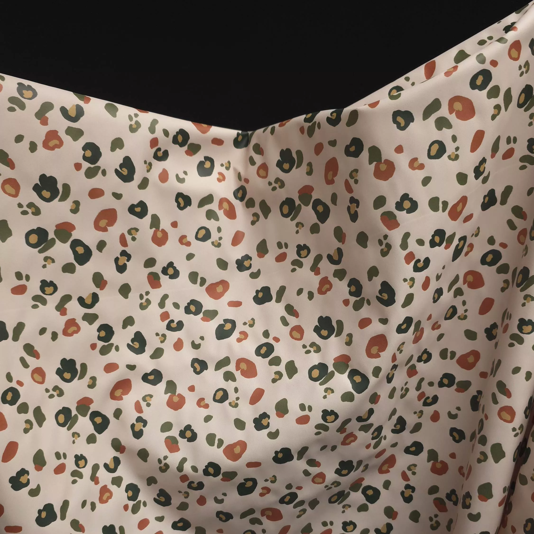 Waterproof Fabric | Neutral Leopard Print | Oeko-Tex Certified