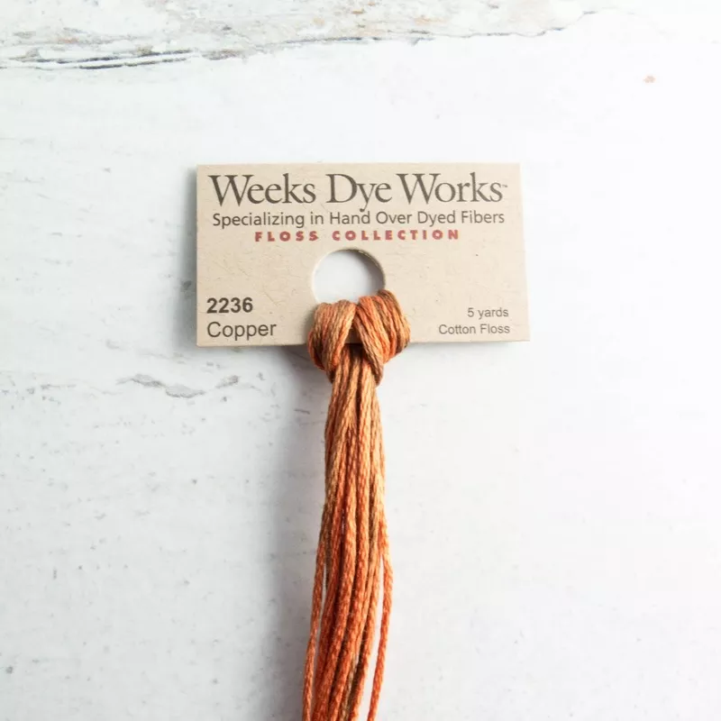 WDW 6-Strand Floss – Copper (2236)