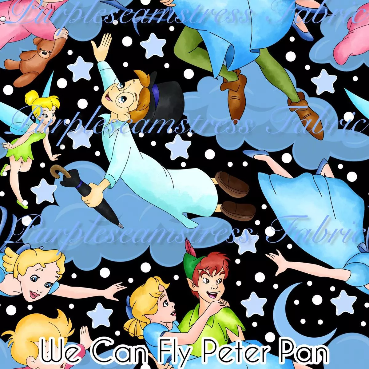 We Can Fly Peter PanFabric