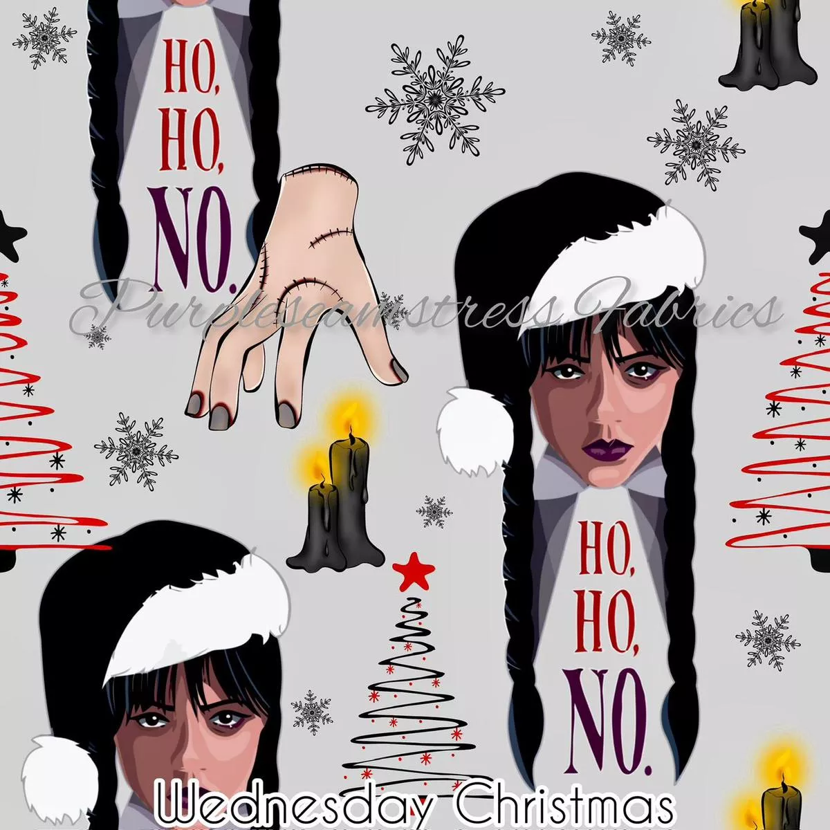 Wednesday ChristmasFabric