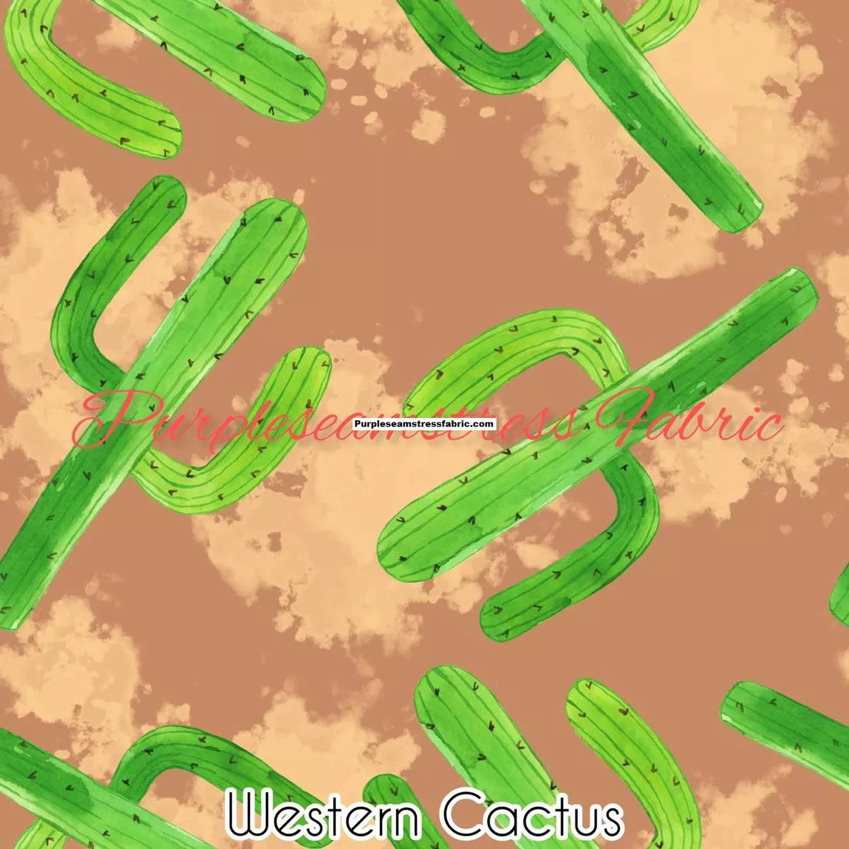 Western CactusFabric