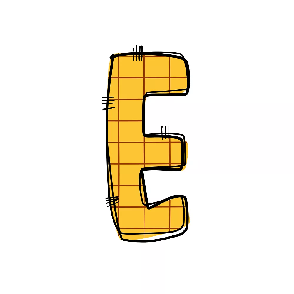 Western Cowboy ”E” Plaid Fabric Panel