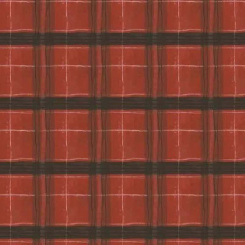 WF The Plaid One Carn Red Window Pane