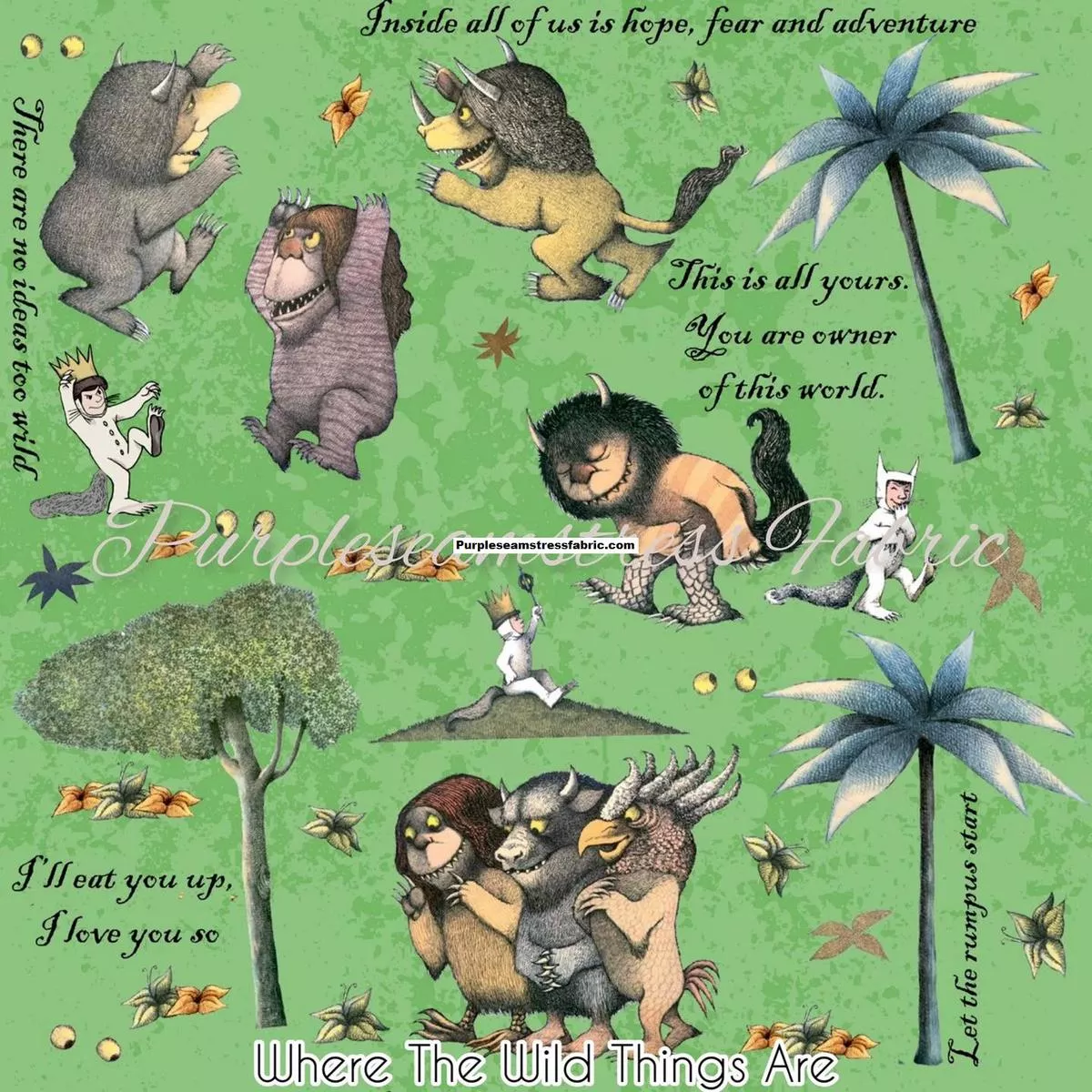 Where the Wild Things AreFabric