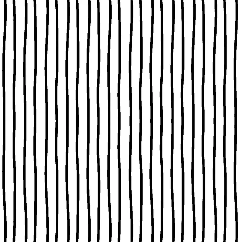 White/Black Stripe Quilt Fabric