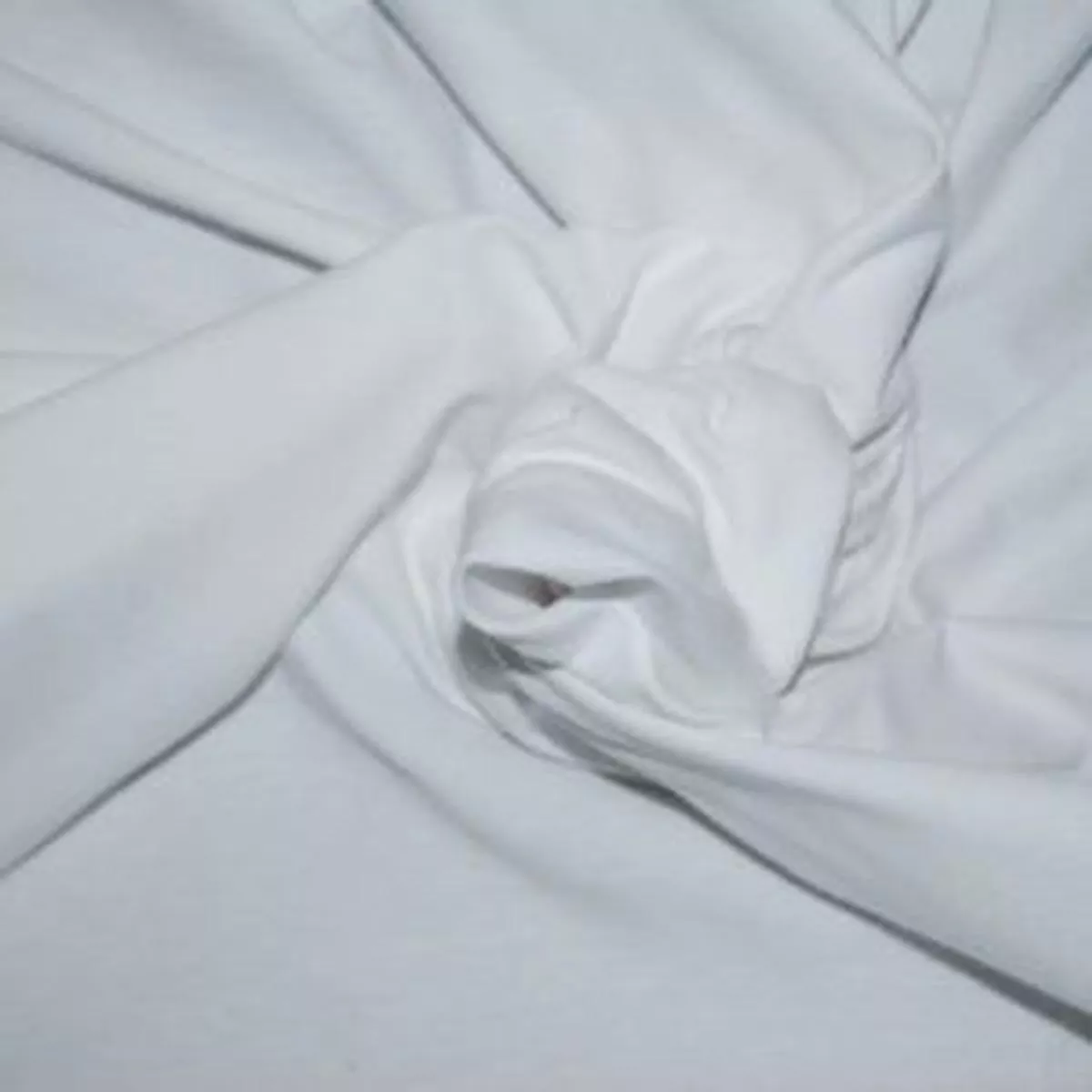 White Rayon SpandexFabric