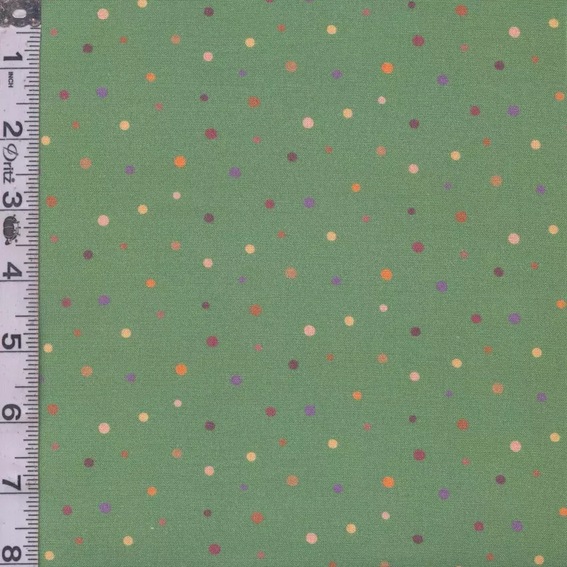 Whose Nose & Toes – Pin Dots Sage