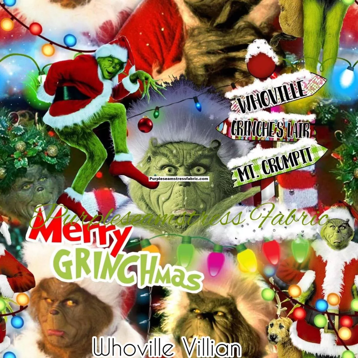 Whoville VillianFabric
