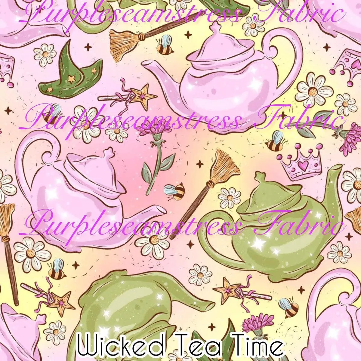 Wicked Tea TimeFabric