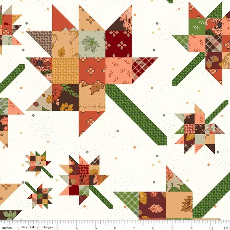 Wide Back Cozy Autumn Multi