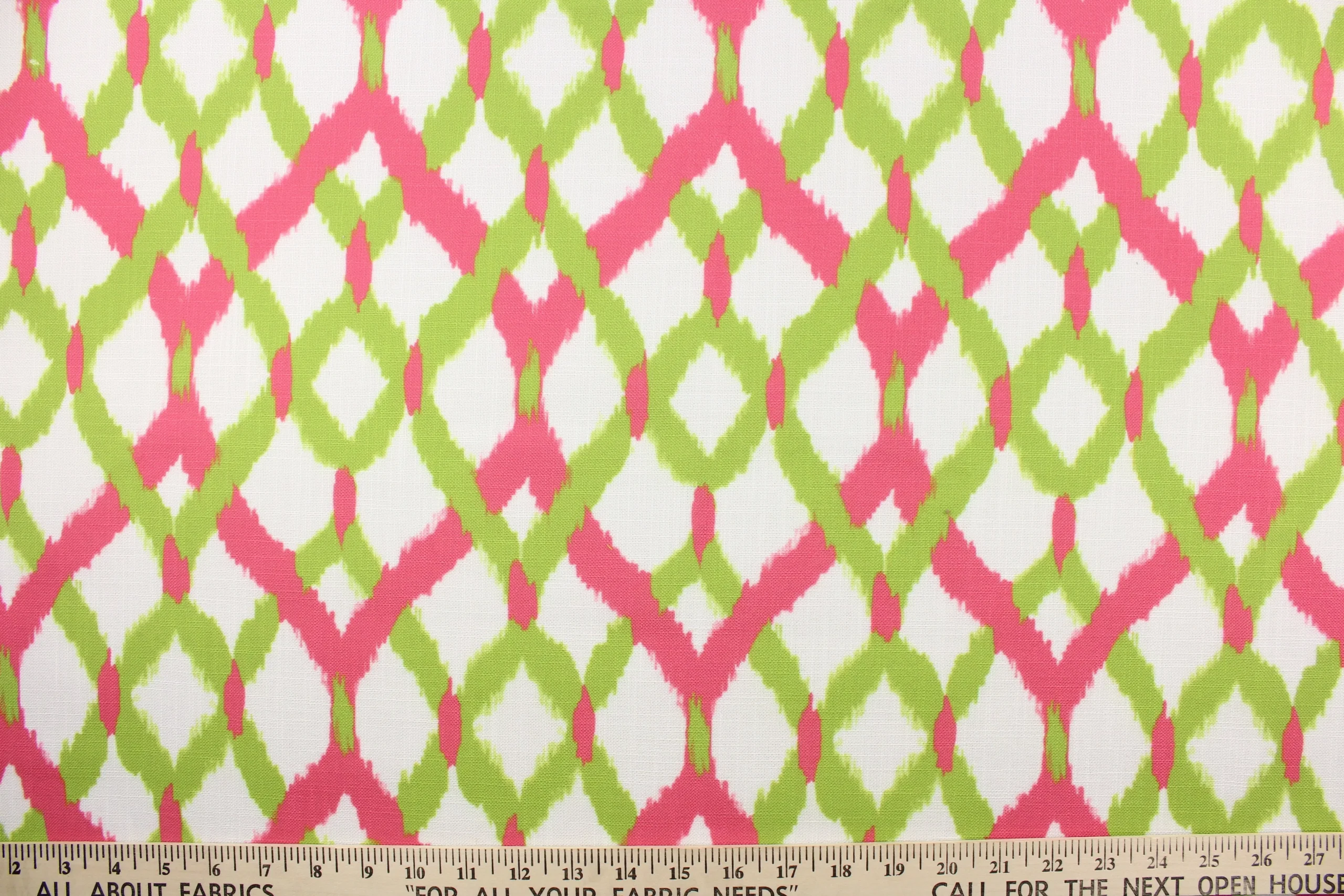Width 120″ Designer Rexley Fabric in Sherbert